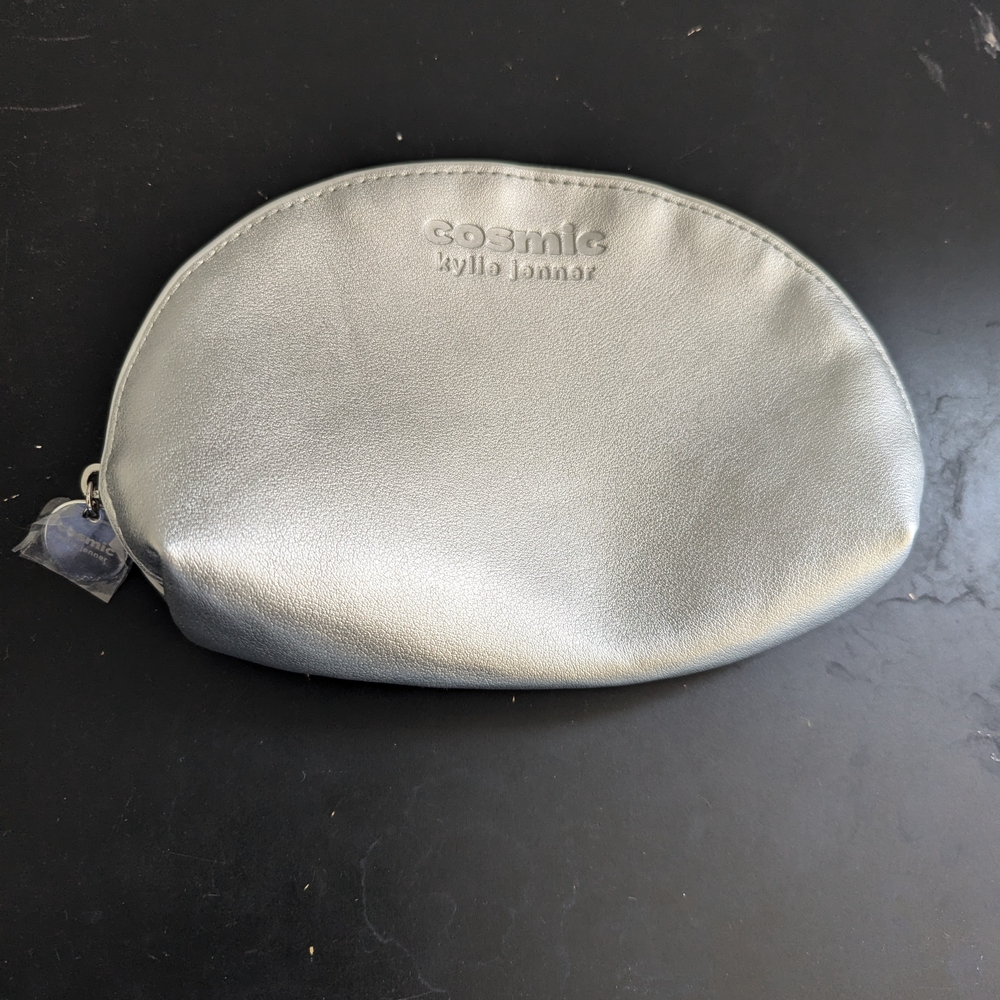 NWOT Cosmic Kylie Jenner Silver Pouch